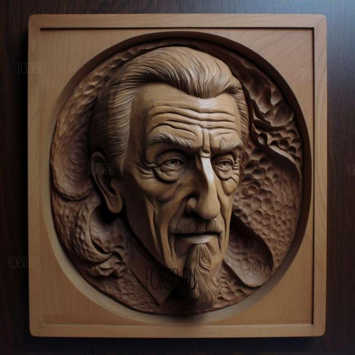 Vincent Price 4 3d stl модель для ЧПУ